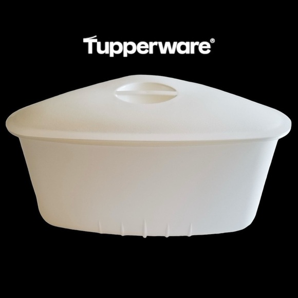 Tupperware (EUC) Corner Storage Keeper, Vintage, & (RARE) - Picture 1 of 9